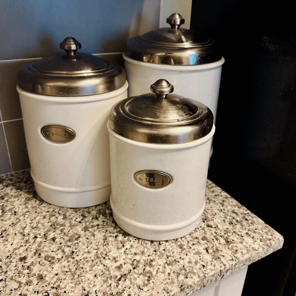WILLIAMS-SONOMA 3 Canister Set